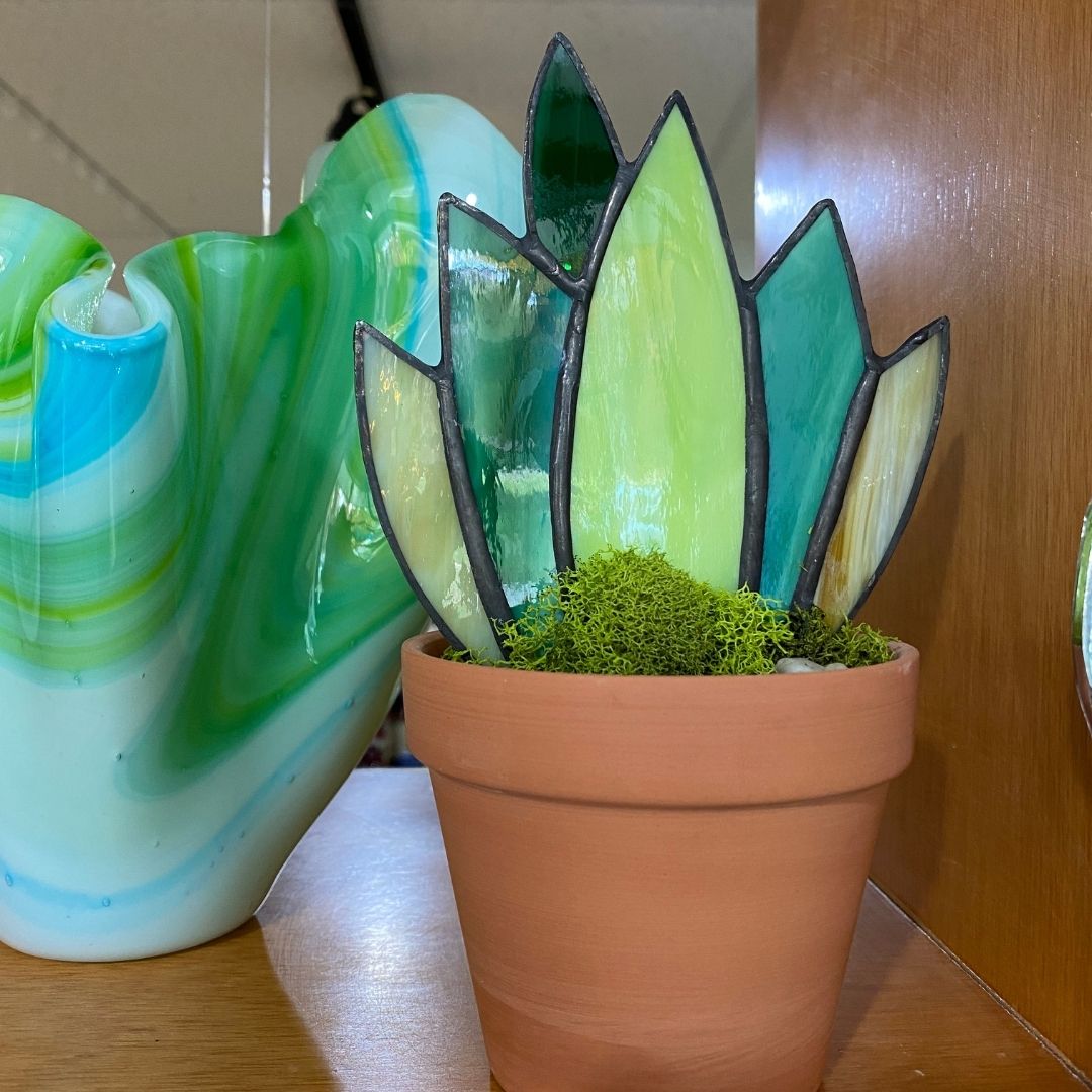 Sm Agave planter