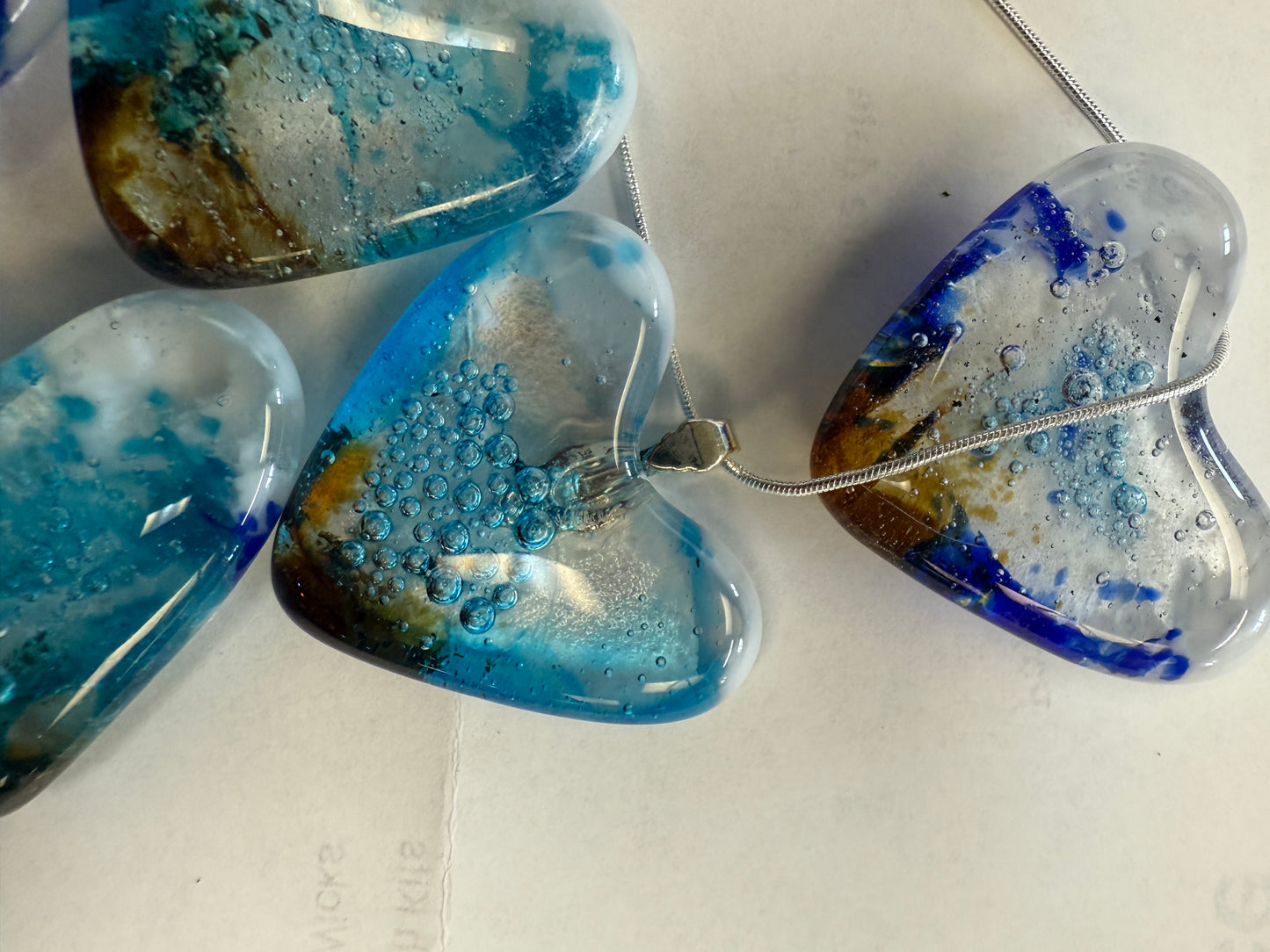 Beach Heart Necklace